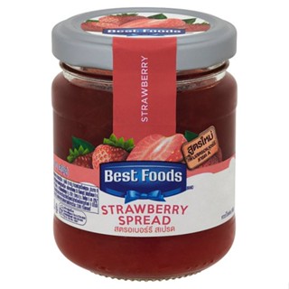 เบสท์ฟู้ดส์ 160ก.BEST สเปรด สตรอเบอร์รี่FOODS STRAWBERRY SPREAD160G.