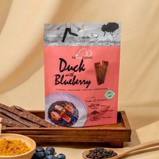 [50 g] ขนมสุนัขรสเป็ดผสมกับบลูเบอร์รี่ - Duck with Blueberries