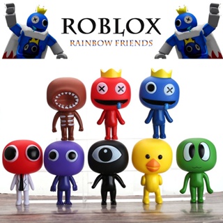 โมเดลฟิกเกอร์ Roblox Rainbow Friends ของเล่น ของขวัญคริสต์มาส สําหรับเด็ก 8 ชิ้น