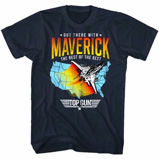 Top Gun Maverick Fighter Pilot USA Best of The Best Mens T Shirt Tom Cruise Jet 100% Cotton_09