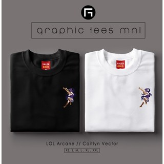 Graphic Tees MNL  GTM League of Legends LOL Arcane 407 Caitlyn Vector Customized Shirt Unisex Tshirt_03