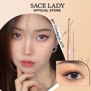 SACE LADY Eyeliner Waterproof Long Lasting Quick Drying Smooth Eye Liner Pen Black Liquid Eye Eyeliner Pencil Makeup For Women