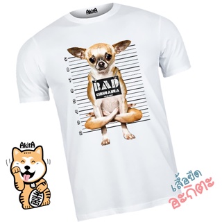 เสื้อยืดลายชิวาว่า Bad Chihuahua T-shirt_02