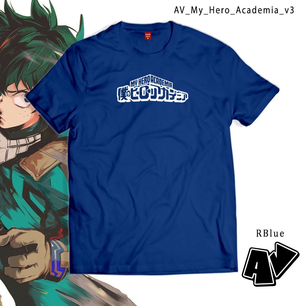 AV merch My Hero Academia shirt Boku no Hiro Akademia ishirt Superhero Tshirt v3 for women and men_0