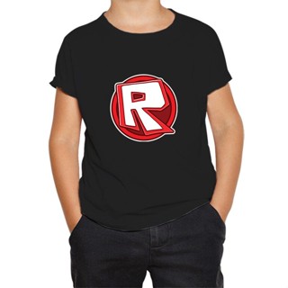 เสื้อยืดพิมพ์ลายแฟชั่น Roblox เสื้อยืดแขนสั้น ผ้าฝ้าย พิมพ์ลายเกม โอเวอร์ไซซ์ สําหรับผู้ชาย_03