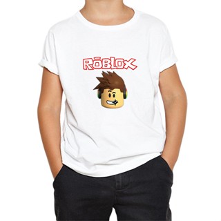 เสื้อยืดกีฬาRoblox KIDWEAR FASHION STYLISH เสื้อยืดแขนสั้น Baju Bergaya &amp; Cool 8_03