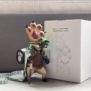 ♚✴♞ฟิกเกอร์ Monster Hunter Ailu Cat Universal Studios Limited Edition Trendy Play Popcorn Bucket Ornament