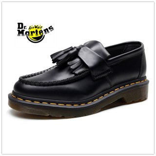 Dr.martens รองเท้าโลฟเฟอร์ลําลอง หนังวัวแท้ แต่งพู่ สําหรับผู้ชาย และผู้หญิง ไซซ์ 35-45 MZNP