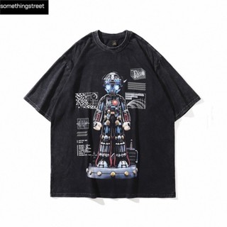 Mens Oversized T-Shirt astro boy Shirt Y2k Minimalist Korean Oppa_02