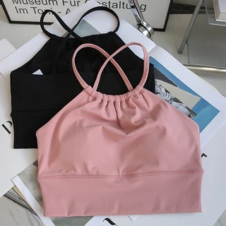 【YOGATRUTH】[Padded] สปอร์ตบรา เซ็กซี่ กันกระแทก สําหรับผู้หญิง ใส่เล่นโยคะ