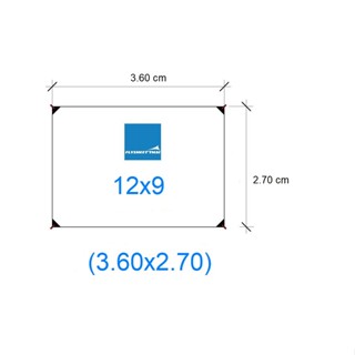 12x9 kodiak 3.6x2.7 ผืนผ้า