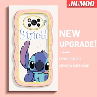 เคสโทรศัพท์มือถือแบบนิ่ม ใส กันกระแทก ลายการ์ตูน Stitch น่ารัก หลากสี สําหรับ Xiaomi Poco X3 Poco X3 NFC Poco X3 Pro Poco X3 GT Poco X4 NFC