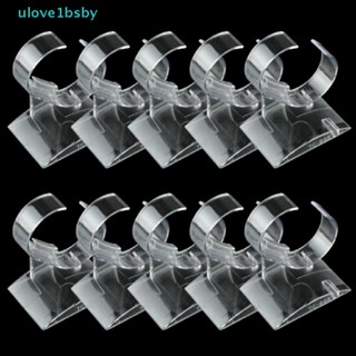 Ulove1bsby ขาตั้งนาฬิกาข้อมือ ABS แบบใส รูปตัว C