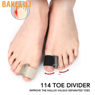 Bakelili Toe Spacer Professional 6 Pairs Elastic SEBS Belt Soft Separator Comfortable for Hammertoes Yoga