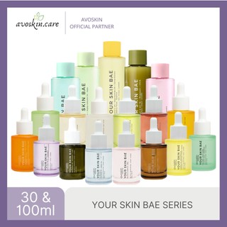 Avoskin YOUR SKIN BAE [YSB Vitamin C/ Alpha Arbutin/ Niacinamide/ Lactic Acid/ Salicylic Acid] TONER & SERUM