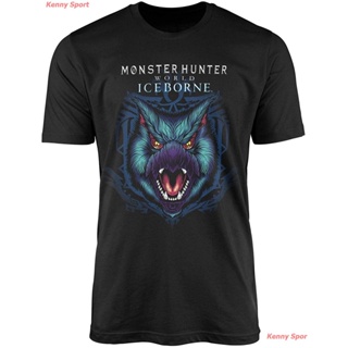 tshirtเสื้อยืดคอกลมฤดูร้อนเสื้อยืดลำลอง Monster Hunter Iceborne World Eyes Of The Beast T-Shirt Sports T-shirtSto4X_03