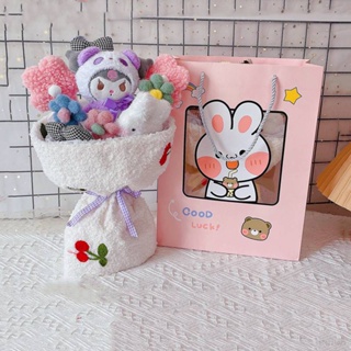 SANRIO Ag ตุ๊กตาช่อดอกไม้ ซานริโอ้ เมโลดี้ น่ารัก ของขวัญวันเกิด วันวาเลนไทน์ สําหรับเด็กผู้หญิง