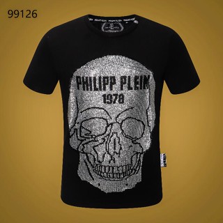 99126 เสื้อยืดแขนสั้น พิมพ์ลาย PP สไตล์คลาสสิก แฟชั่นสําหรับผู้ชาย