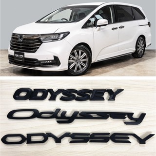 สติกเกอร์ภาษาอังกฤษ สีดํา สําหรับตกแต่งด้านหลัง Honda ODYSSEY