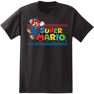 Nintendo Mens Video Game Shirt - Mario, Luigi, Zelda, Kirby, and Donkey Kong Vintage Tee (Super Mario_12