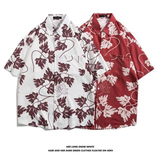 เสื้อฮาวายชาย เสื้อ hawaii ผู้ชาย เสื้อสงกรานต์ รุ่น 1197