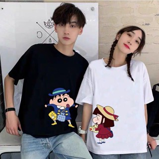 ♒New Arrival Crayon Shinchan Shin-Chan T-shirts Couple Shirts Shin Chan♥_12