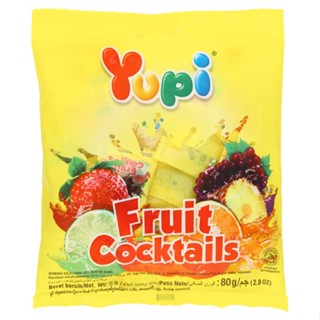 ยูปี้ฟรุตคอกเทล FRUIT 80 ก.YUPICOCKTAIL 80 G.