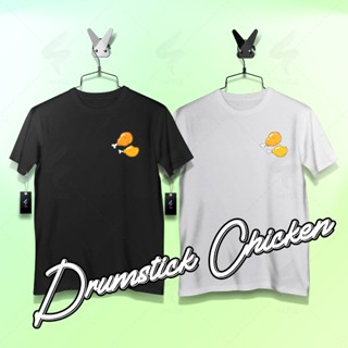 [ Foodie Series ] Drumstick Chicken Graphic Tee Unisex Illustration T-shirt_02