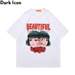 cotton T-shirt Dark Icon Printing Life Style T-shirts Men Women 2022 Summer Cotton Tee Shirt Man Clo_04