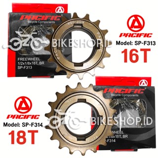 Freewheel Gear PACIFIC เกียร์จักรยาน 16T &amp; 18T //F SP-F313/SP-F314 | คุณภาพสูง