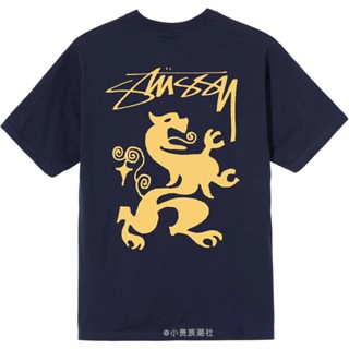 St-us * Y Emperor Dragon Logo Casual Round Neck Mens and Womens Cotton T-shirt_02