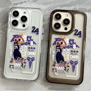 เคสโทรศัพท์มือถือแบบแข็ง ใส กันกระแทก ลายบาสเก็ตบอล star kobe no yellowing สําหรับ iPhone 14 11 13 12 X XS Pro Max xr Mini xr 7 plus Samsung Galaxy S22 ultra plus Sanrio