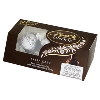 ลินด์เดอร์ 37 ดาร์กช็อกโกแลต 0.6กรัมLIDOR EXTRA DARKCHOCOLATE0.637g.