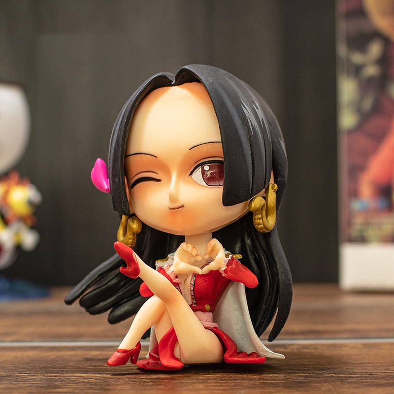 ตุ๊กตาฟิกเกอร์ ONE PIECE Sitting Position Big Head ขนาดเล็ก 8-10 ซม. ของเล่นสําหรับเด็ก - รูปที่ 7