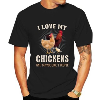 Loose Slim Fit MotherS Day Sport Set I Love My Chickens Chicken Coop Vintage Print T Shirt_02