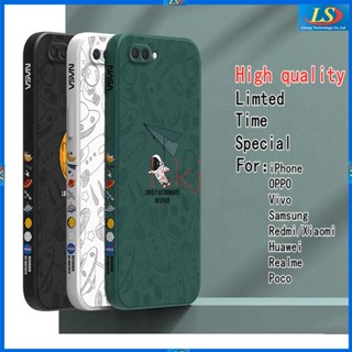 เคส Realme C2 C11 C20 C11 2021 C12 C15 C17 7i C25 C21 C21Y 9 Pro Plus 10 Pro Plus C25Y C30 C30S C31 เคสโทรศัพท์มือถือ ลายนักบินอวกาศ Nasa สําหรับ Realme C35 C33 TKRC