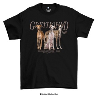 เสื้อยืดลาย GREYHOUND (เกรย์ฮาวด์) Classic Cotton Unisex by 【Nothing Hills】_02