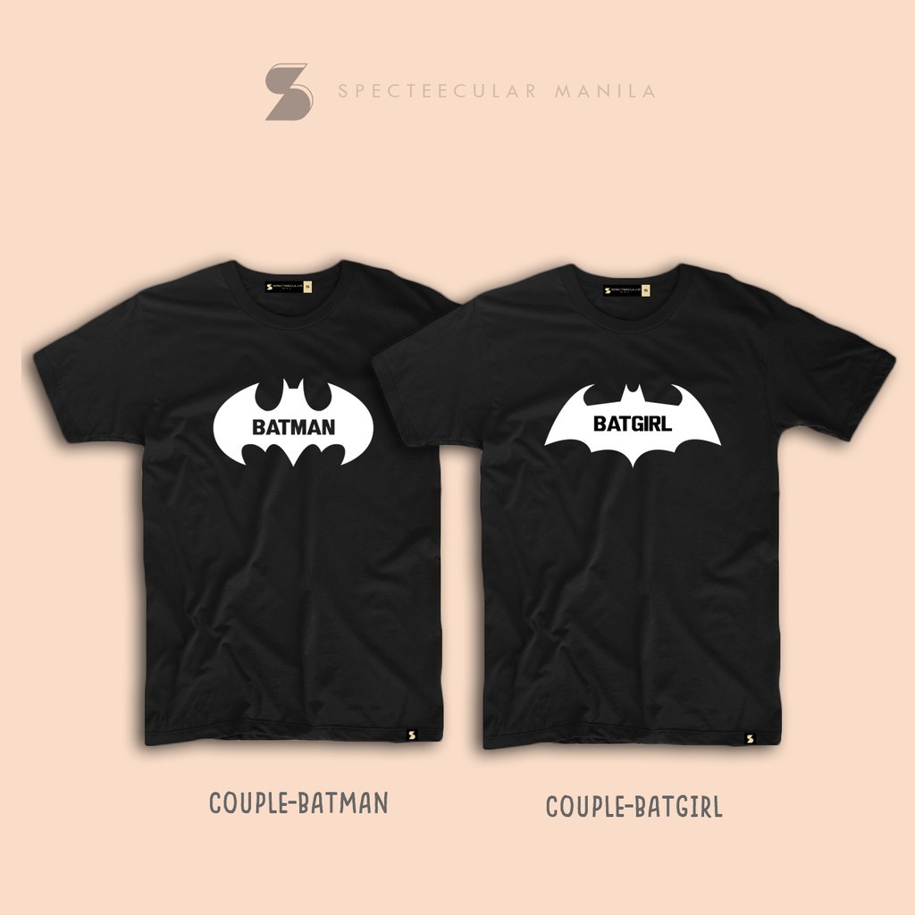 ท็อปส์แบทแมนและแบทเกิร์ลคู่เสื้อ Specteecular MNL ที |Cn