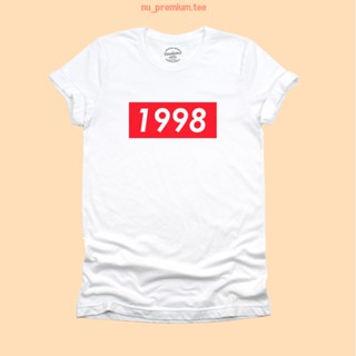 เสื้อยืดลาย 1998 เสื้อลายปีเกิด เสื้อวันเกิด ไซส์ S - 2XL_03