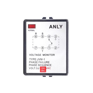 JVM-1 voltage protection relay ใช้ดีมากกก!!ส่งของในไทย