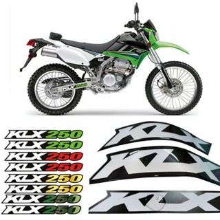 สติกเกอร์ 3D สําหรับติดตกแต่งรถจักรยานยนต์ KAWASAKI KLX 250 KLX250R KLX250S KLX250SF 1994-2022