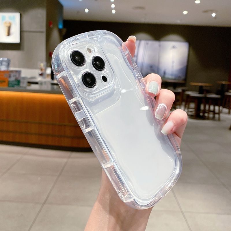 เคสโทรศัพท์ซิลิโคน TPU นิ่ม แบบใส กันกระแทก ลายสบู่น่ารัก สําหรับ IPhone 11 14 13 12 Pro XS Max X XR 7 8 Plus