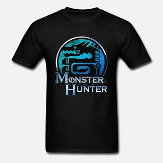 นักล่ามอนสเตอร์  Monster Hunter Dragon Black Adult T-Shirt_03