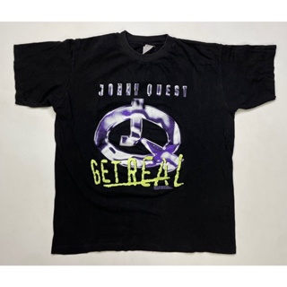 2023เสื้อยืดผ้าฝ้าย เสื้อยืด พิมพ์ลาย Jonny Quest Get Real Cartoon Network 1996 สําหรับผู้ชาย