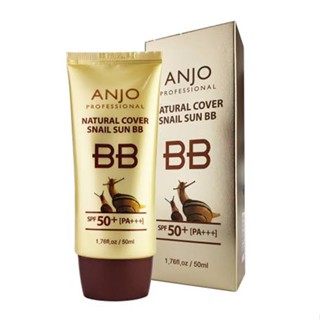 Anjo Natural Cover Snail Sun BB SPF50+PA+++  50 ML