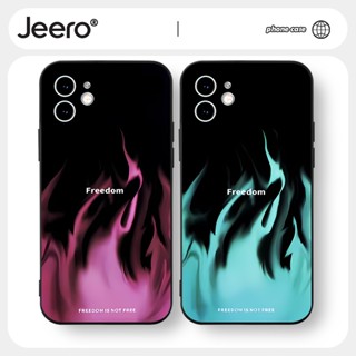 Jeero เคสคู่ เคสไอโฟน คู่รัก กันกระแทกซิลิโคนนุ่มน่ารักตลก เคสโทรศัพท์ Compatible for iPhone 14 13 12 11 Pro Max SE 2020 X XR XS 8 7 6 6S Plus พลัส HFF2436