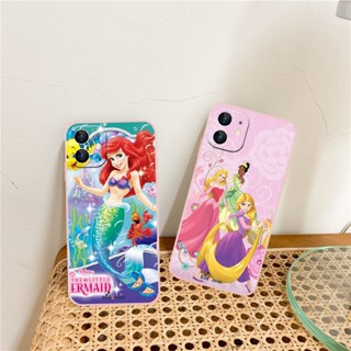 เคสโทรศัพท์มือถือแบบนิ่ม ผิวด้าน ลายการ์ตูนเจ้าหญิงนางเงือก Rapunzel สําหรับ OPPO F19 F17 F15 F11 F9 Pro F7 F5 A1K Reno 2 3 4 5 6 7 Pro 4Z 4F 5F