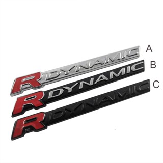 สติกเกอร์โลหะ ลายโลโก้ RDYNAMIC R DYNAMIC สําหรับติดตกแต่งรถยนต์ LAND ROVER RANGE ROVER 1 ชิ้น