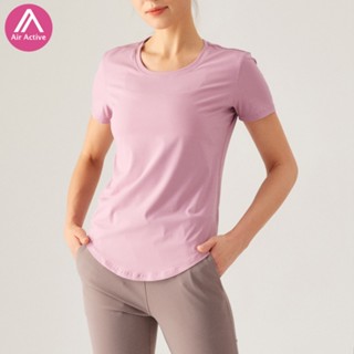 AirActive Leisure เสื้อกีฬาแขนสั้น สําหรับเล่นโยคะ