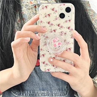 เคสโทรศัพท์มือถือซิลิโคน แบบนิ่ม ลายดอกไม้ กันกระแทก สําหรับ Apple Iphone 12PRO 14 13ProMax 12 13pro 11 14pro